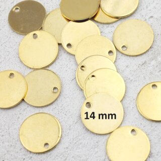 10 Round Disc Stamping Tags, metal stamping, Logo Tags for textiles, bags, hats,  leather and Jewelry Tags