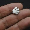 10 Zamak Paw Slider Bead 14*13 mm (Ø 10*2 mm)