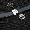 10 Zamak Paw Slider Bead 14*13 mm (Ø 10*2 mm)