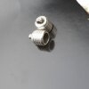 10 Schmuckzubehör Endkappen 11*8 mm (Ø 6 mm)