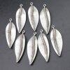 10 pcs. Leaf Charms Pendant