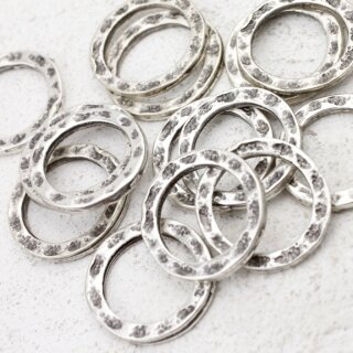 20 Stck Ring Anhnger, Schmuckverbinder