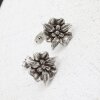 Flower Edelweiss stud earringss