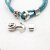 1 Set Anchor Clasp for leather or Cord Bracelet