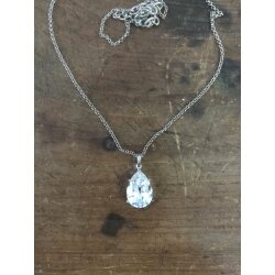 Necklace Setting for 13*18 mm Teardrop Crystals