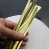 150x6 mm Messing Armband Rohling, Armreif roh, Stempel Rohling Armband