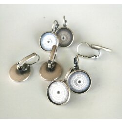 Earring Setting for 12 mm Cabochons