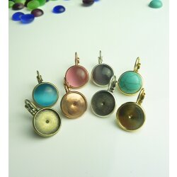 Earring Setting for 12 mm Cabochons