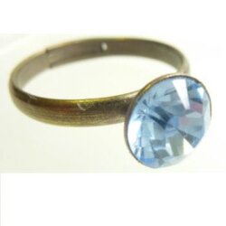 Ring Setting with 16 mm Loop for 8 mm Chatons Swarovski...