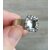 Ring setting with crystal border for 10 mm Rivoli Crystals