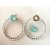 Gorgeous Earring settings for 12 mm Cushion Square Swarovski Crystals