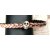 Braided leather bracelet Skull with magnetic closure