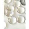 12 mm glass flatback cabochons