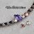 Bracelet cupchain for 8 mm Chatons and 19x11,5 mm Galactic Fancy Swarovski Crystals