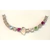 Bracelet cupchain for 8 mm Chatons and 19x11,5 mm Galactic Fancy Swarovski Crystals