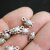 20 Little Turtle charms Pendant, Antique Silver