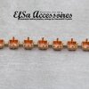 1 meter Bracelet setting for 8 mm Chessboard Swarovski Crystals