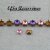 1 m Empty cupchain necklace for 6 mm Princess Square Swarovski Crystals