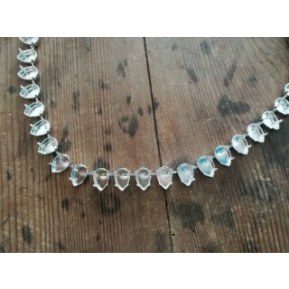 1 m Kettenfassung fr 14*10 mm Pearshape Swarovski Kristalle