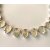 1 m empty necklace cupchain for 14*10 mm Pearshape Swarovski Crystals
