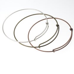 Verstellbares Kupferdraht Armband  1,5 mm