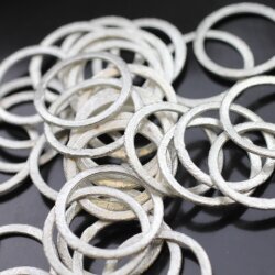 10 Brass Ring Connector, Circle ring