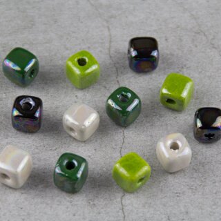 10 pcs. 8*8 mm ceramic dice, cubes