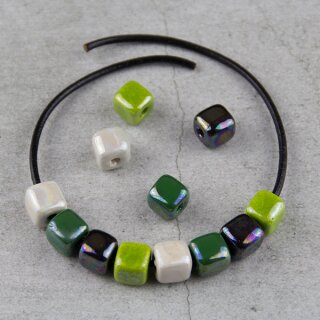 10 Stk. 8*8 mm Keramik Wrfel