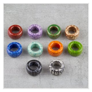 10 Stk. 20 mm Keramik Ringe