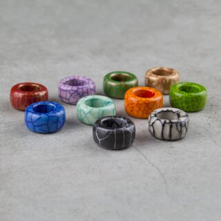 10 Stk. 20 mm Keramik Ringe