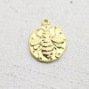 10 Bee Pendant 20 mm (Ø 2 mm), gold