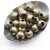 20 pcs. round metal Beads 10 mm Antique Brass