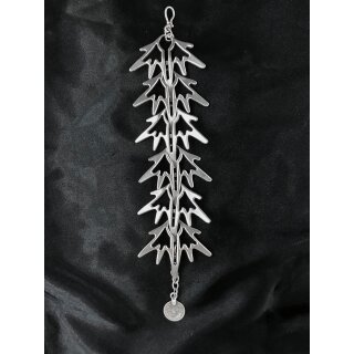 5 Zamak Anhnger Altsilber