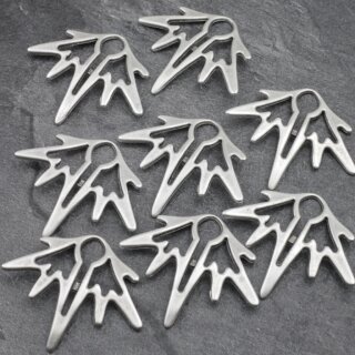 5 Zamak Anhnger Altsilber