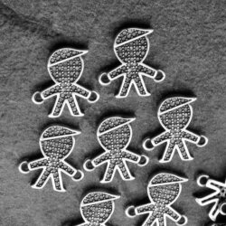 10 Kleine Junge Armband Verbinder