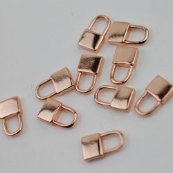 10 Vorhängeschloss Rose Gold