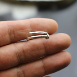 Silver Nagel Ring