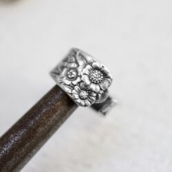 Besteckschmuck Ring, Löffel Ring