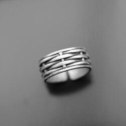 Braided Brass Ring