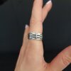 Braided Brass Ring