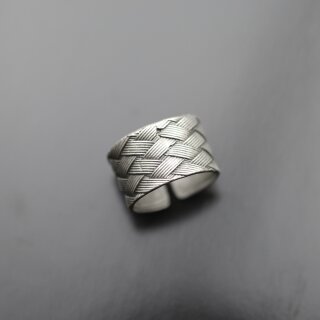 Braided Brass Ring