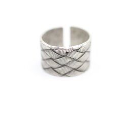 Braided Brass Ring