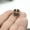 Braided Brass Ring