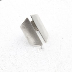 Geometric Ring Silver