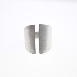 Geometric Ring Silver