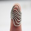 Wavy Layered Silver Ring