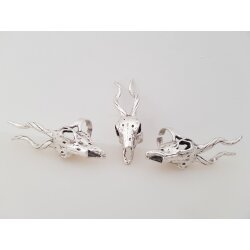 Gazelle Skull Ring, Antelope Skull, Impala Skull, Deer Skull