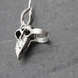 Schädelring, Skull Ring