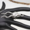 Gazelle Skull Ring, Antelope Skull, Impala Skull, Deer Skull