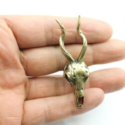 Gazelle Skull Ring, Antelope Skull, Impala Skull, Deer Skull